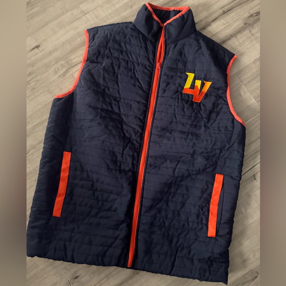 Navy and Orange Las Vegas Aviators vest